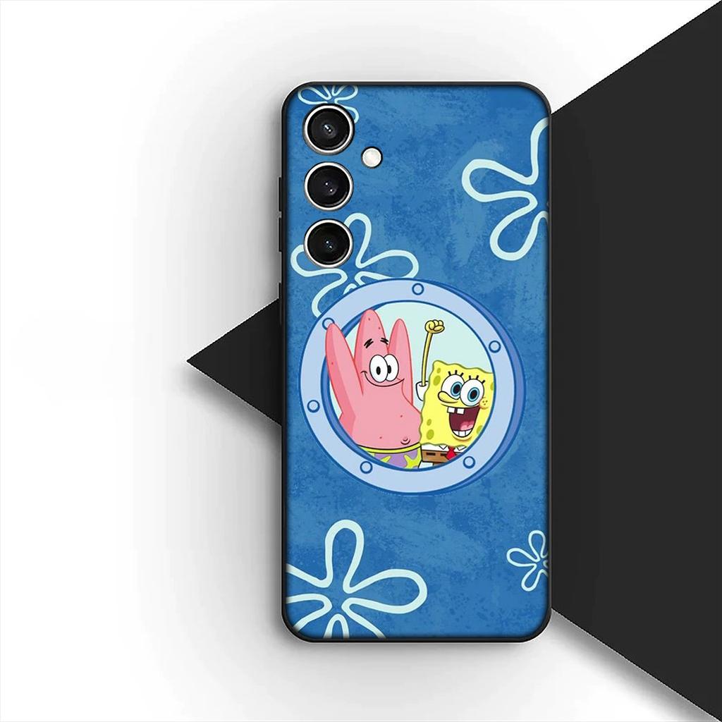 Cover for Samsung Galaxy S20 S22 S21 FE Ultra Plus A07 A17 A15 A16 A25 A57 A37 Phone Case S-SpongeBobs-Cute S-SquarePants-Poster