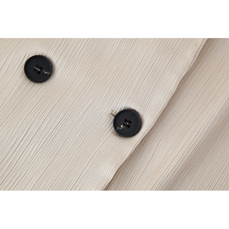 Kaslead New Arrival Women's Fashion Style Ruffled Suit Outwear Casual Pants 4387127 4387027