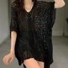 New ArrivalS Open Run Women S looSe FiT SporTS meSh KniT T ShirT