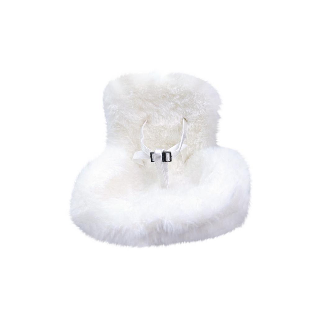 Украшения для автомобиля, автокресло для кукол, пушистая подушка, есть зажимы для сиденья на машине, в комплекте ножка сиденья для настольного дисплея