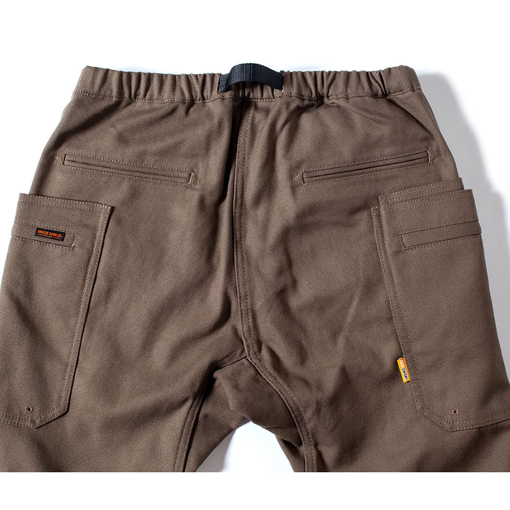 Брюки Grip Swany FP CAMP PANTS GSP-77 - Огнестойкая ткань, пожаробезопасные (Япония, Алфавит, С, Оливковый)
