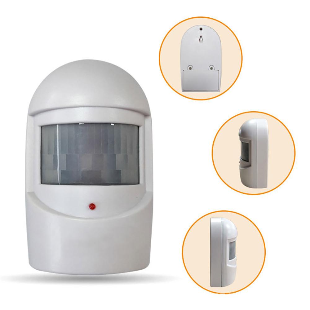 100м Беспроводная система датчика движения Сигнализация для подъездной дороги Приемник + Передатчик