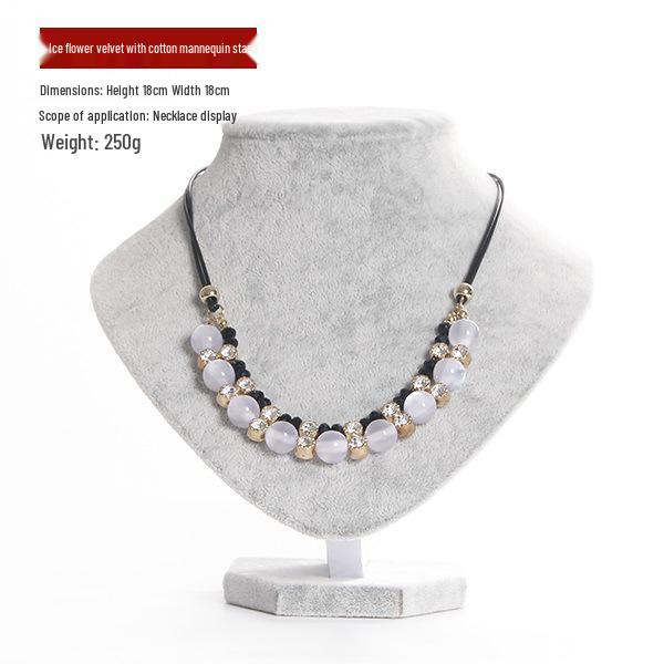 Подставка-манекен для демонстрации подвесок и ожерелий Держатель для украшений