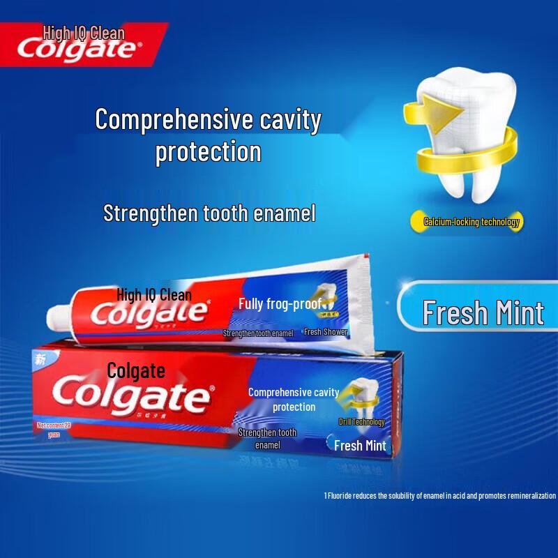 Colgate Total Anti-Cavity Toothpaste with Bonus Sanitary Pads