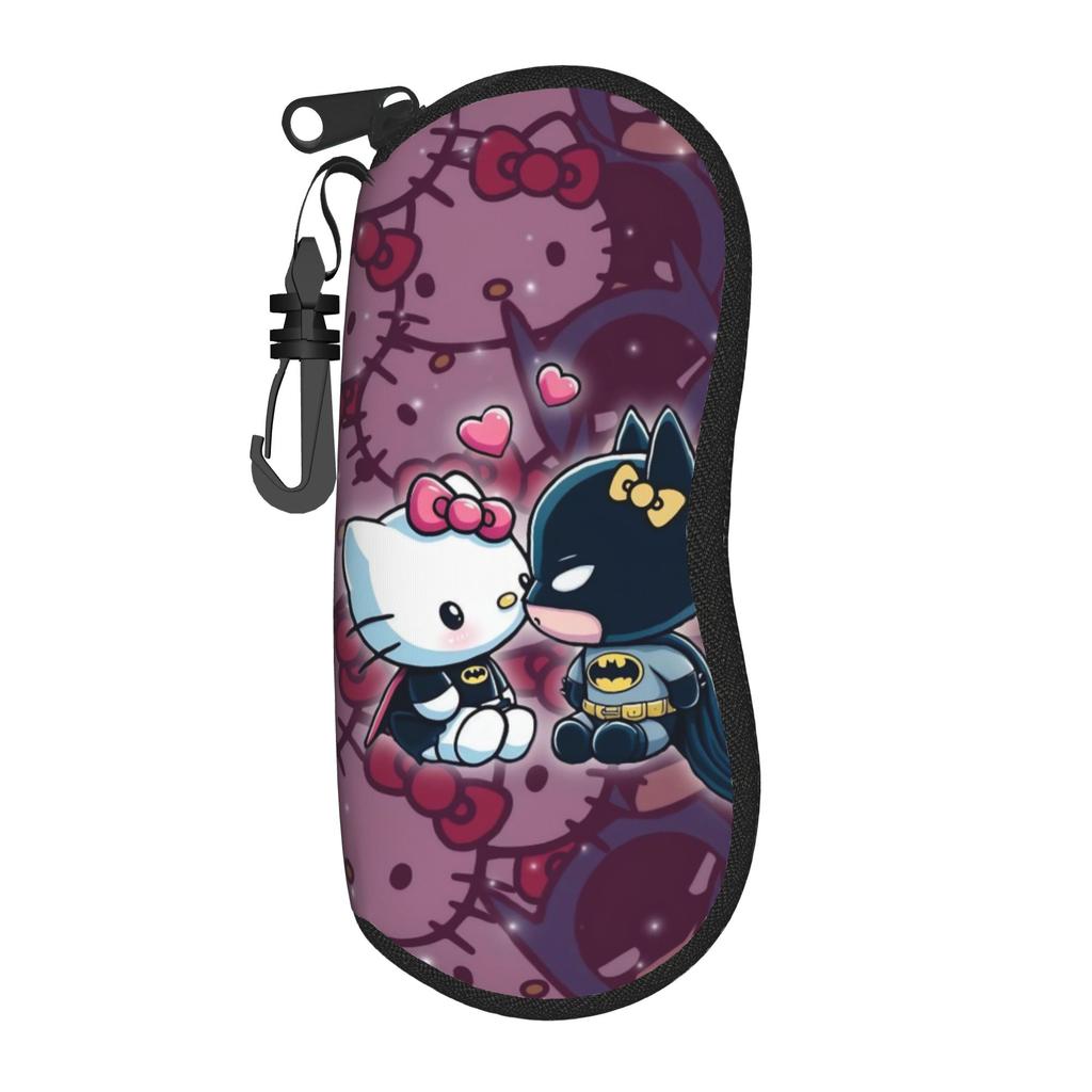 Kittys Batmans Glasses Case Unisex Travel Box Girlfriend Boyfriend Eyeglasses Box Ultra Sunglasses Box