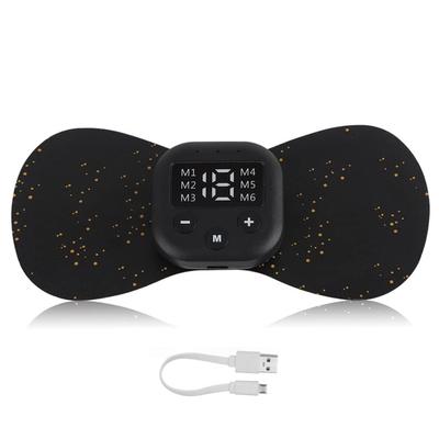 Интеллектуальный EMS массажер для шеи, мини-массажер для снятия усталости, импульсный шейный массажный прибор с дистанционным управлением