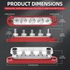 with Cover Power Distribution Block Bus Bar Bus copper busbar  for Marine Automotive Solar Systems