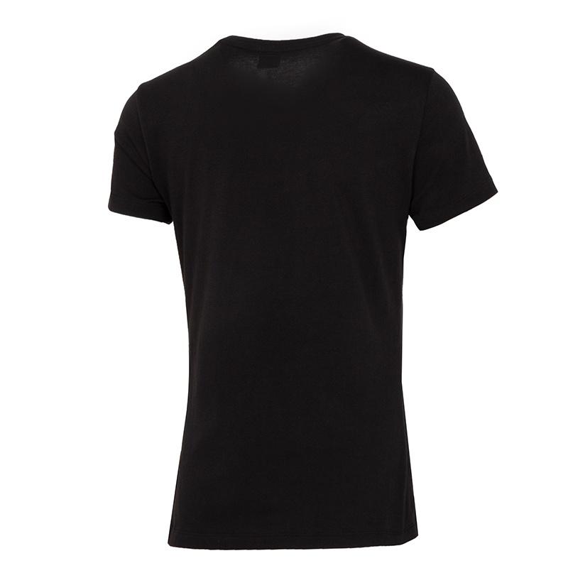 PUMA T Shirts Women's Black Crew Neck Moderate Straight Fit 630565-01