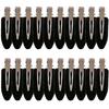 20Pcs No Bend Hair Clips, Creaseless Hair Styling Clips, No Trace Hair Clamps for Bangs, Women's Makeup & Salon Tools