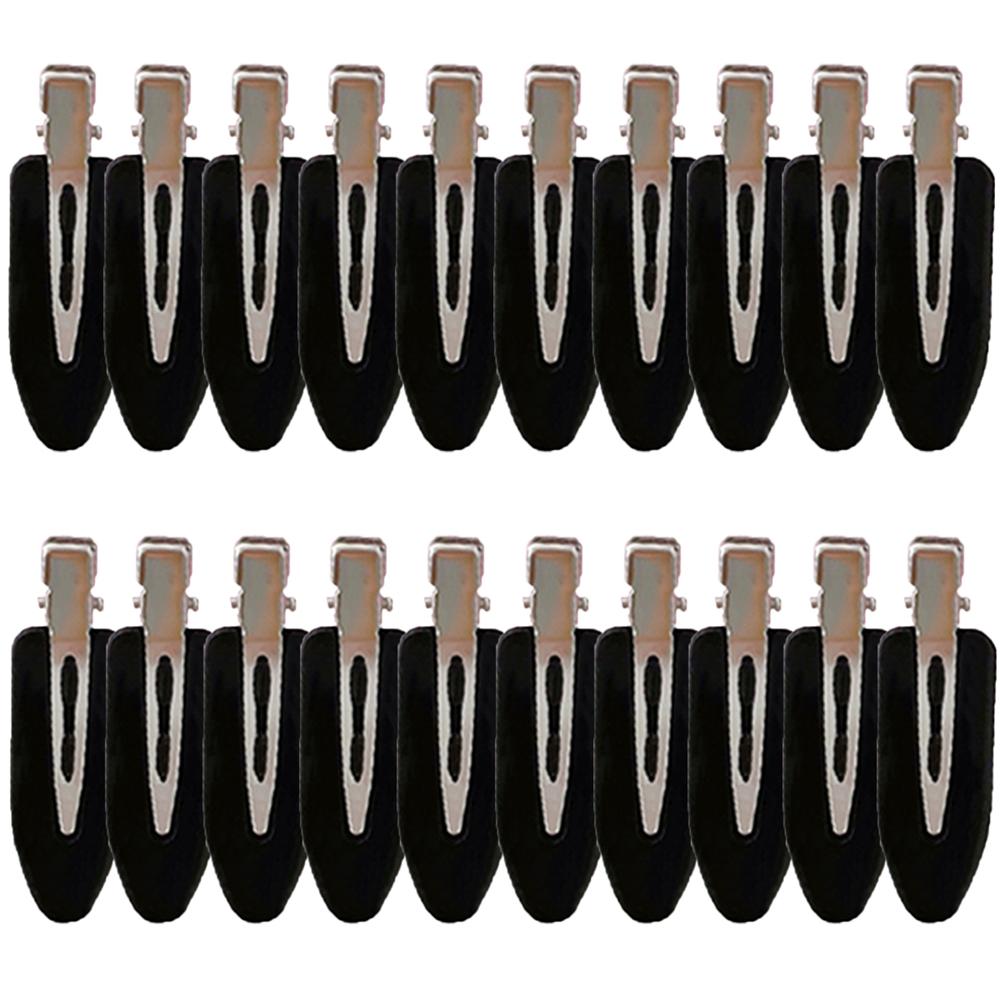 20Pcs No Bend Hair Clips, Creaseless Hair Styling Clips, No Trace Hair Clamps for Bangs, Women's Makeup & Salon Tools