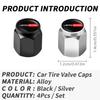 AABHN1 Car Tire Valve Stem Caps Car Air Stem Cap Pressure Stems Covers For Toyota Lexus For Nissan For Chevrolet For Hyundai For KIA