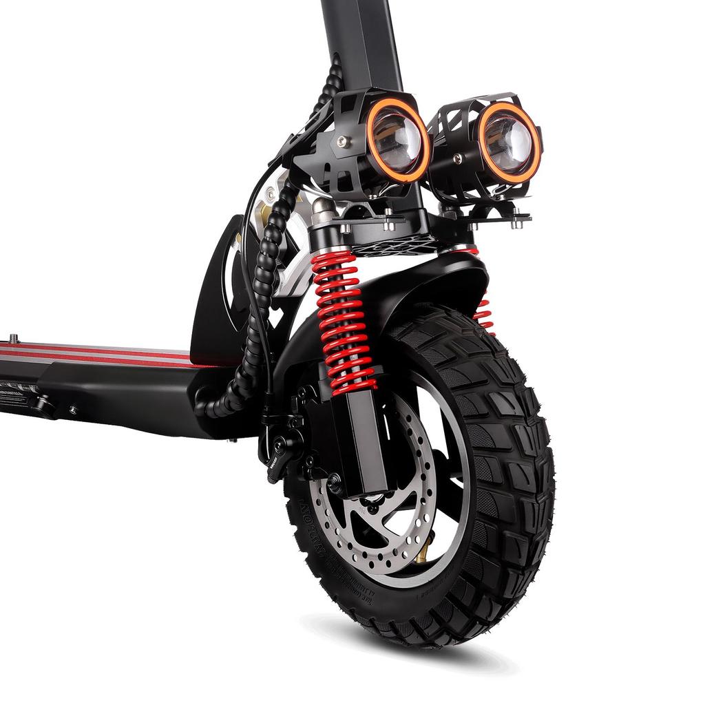 SUNNIGOO N3 MAX Electric Scooter with Seat, 48V 15Ah Battery 10inch Road Tires