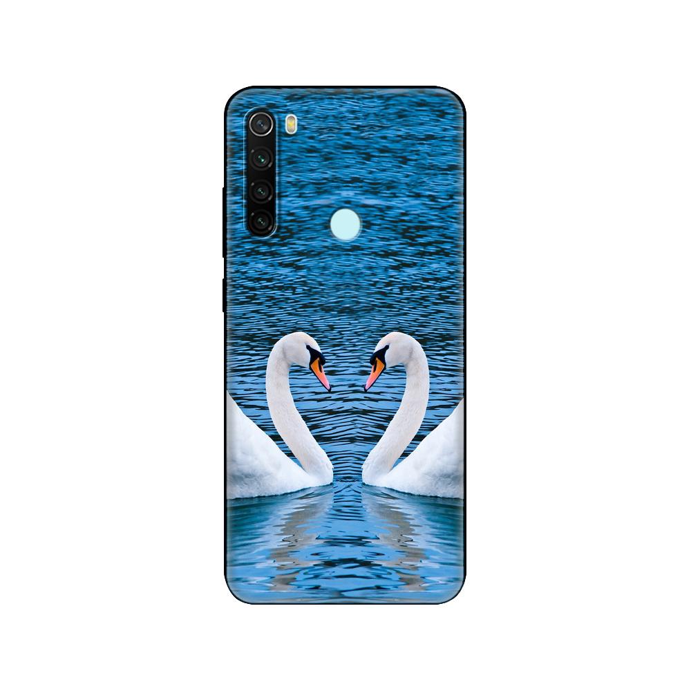 Чехол для xiaomi Redmi Note 8T, мягкий силиконовый чехол для xiaomi Redmi Note 8, чехол T Fundas для Redmi Note 8 PRO, черный чехол из ТПУ