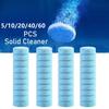 5/10/20/40/60Pcs Solid Cleaner Car Windscreen Wiper Effervescent Tablets Glass Toilet Cleaning Car Accessories