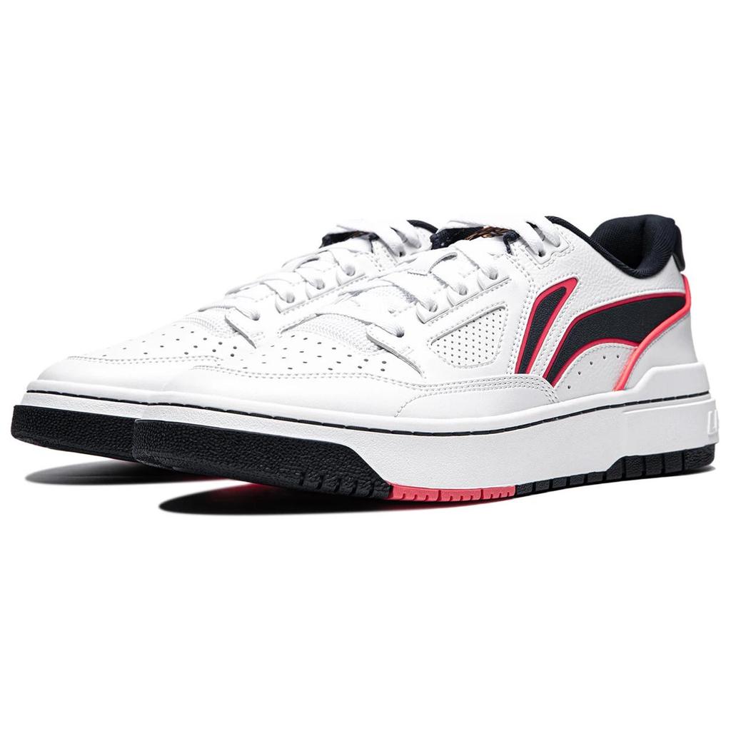 Li Ning Rookie Synthetic Leather Comfortable Trendy Non-Slip Lightweight Low-Top Skate Shoes Unisex Skate Shoes ABCU001-7