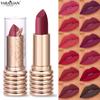 Матовая помада Стойкий цвет Водостойкая помада Матовый бархатный блеск для губ Помада