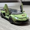 1:32 Aventador SVJ 63 Съемная Версия Суперспортивный Автомобиль Сплав Литье под Давлением Модель Автомобиля Домашние Модные Игрушки Украшения Рождественские Подарки Дети