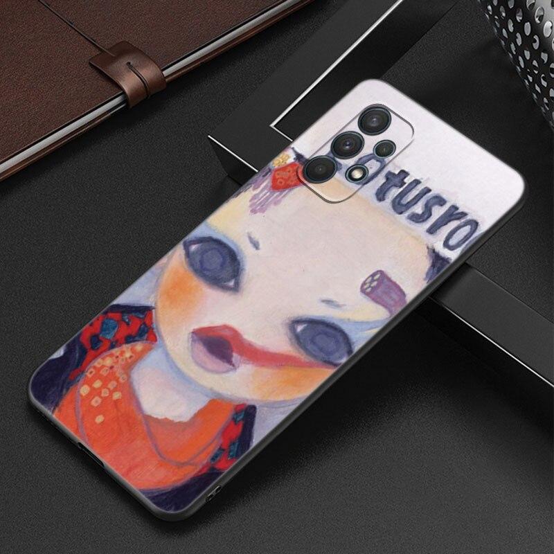 Чехол для телефона Aya takano для Samsung Galaxy A12 A22 A31 A32 A50 A51 A70 A71 A72 A11 A21S A02S A10S A20S A30S A52 S 5G черный чехол