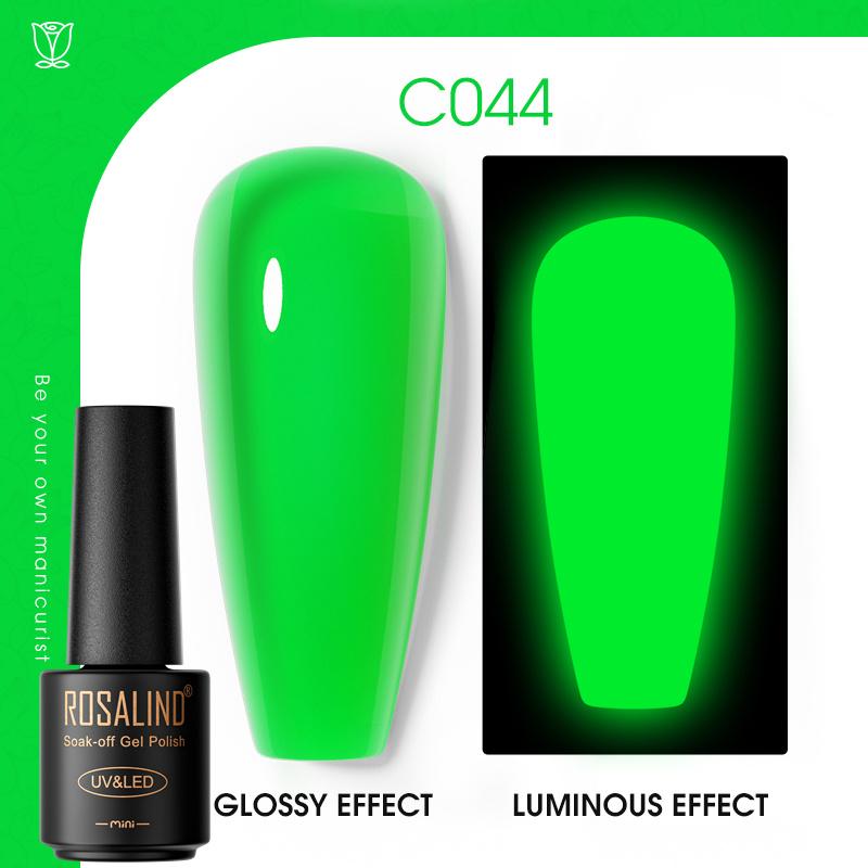 ROSALIND Гель-лак с блестками, полуперманентный гель-лак «кошачий глаз» для ногтей, замачиваемый УФ-гель-лак, гель-лак для дизайна ногтей