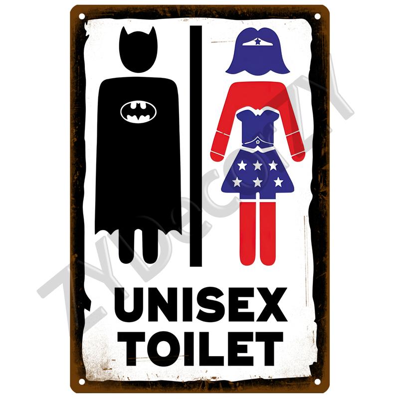 WC туалетная жестяная вывеска плакат винтажные настенные постеры металлический знак декоративная настенная тарелка кухонная табличка металлический винтажный декор аксессуары