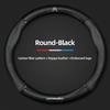 ALC1  For Citroen C1 C2 C3 C4 C5 C6 C8 VTS Xsara C-Crosser Berlingo Jumpy Breathable Leather Car Steering Wheel Cover Auto Accessories
