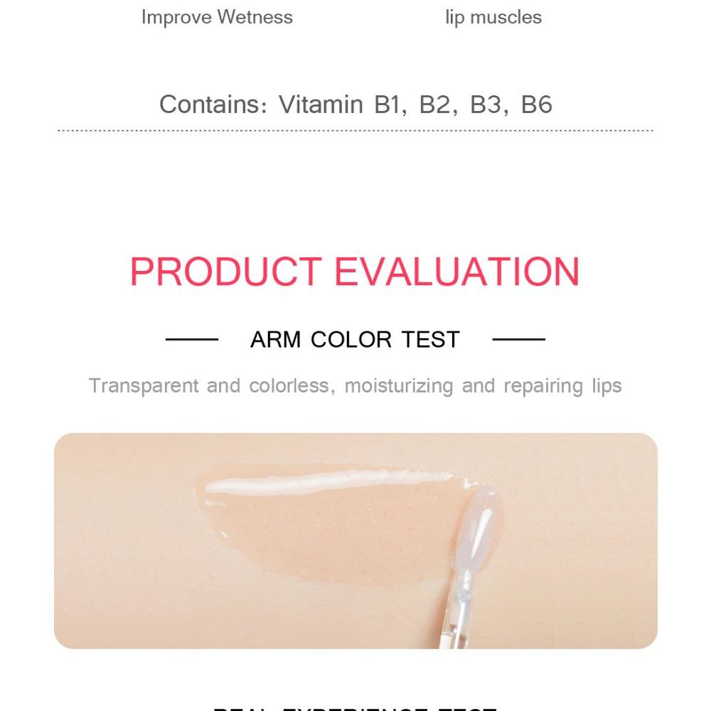 Fit Colors Мини-капсула Блеск для губ Увлажняющий, увлажняющий, прозрачный цветной трансформер в гранулах Шумный блеск для губ Масло