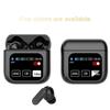 SE60 Bluetooth Headset with Large Touch LCD, Transparent TWS, In-ear Design, ANC, and Noise Reduction for Running and Commuting.
