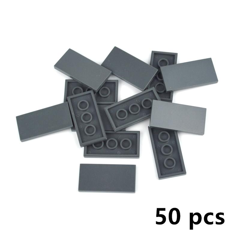 2x4 Educational Creative Size MOC DIY Building Blocks Compatible with 87079 Bricks Ceramic Tile Bricks Smooth Flat Tiles Toys