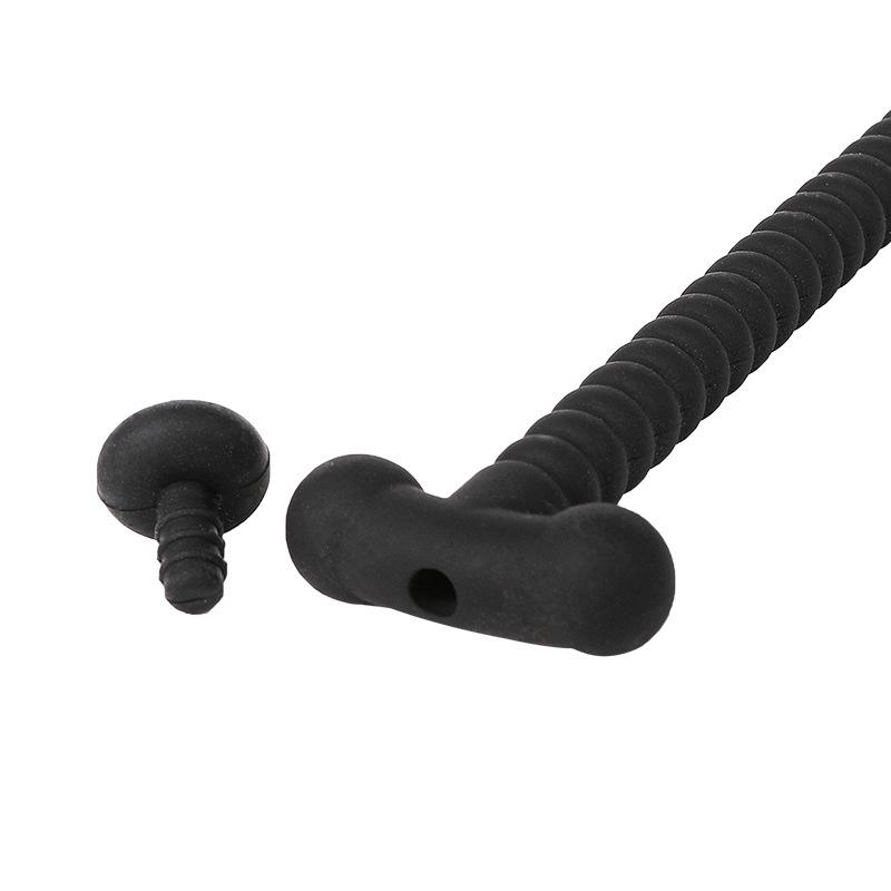 Силиконовый катетер с резьбой для мужчин, уретральная стимуляция, SM-игра