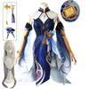 Ningguang Latern Rite Cosplay Costume New Skin Ning Guang New Outfit Include Dress Wig for Cosplay Comic Con
