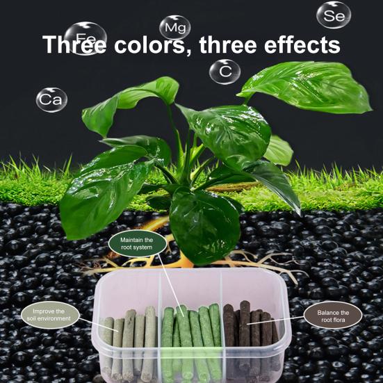 30 Pcs Plant Fertilizer Spikes Slow Release Nutrition Bars Planter Insert Fertilizer Sticks for Indoor Flower And Foliage Houseplants