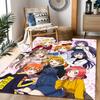 Girl Power Celebration Floor Mat Suitable for Outdoor Dining Room Kitchen Playrooms Anti-slip Rug Anime Office Decor Gift for Festivals