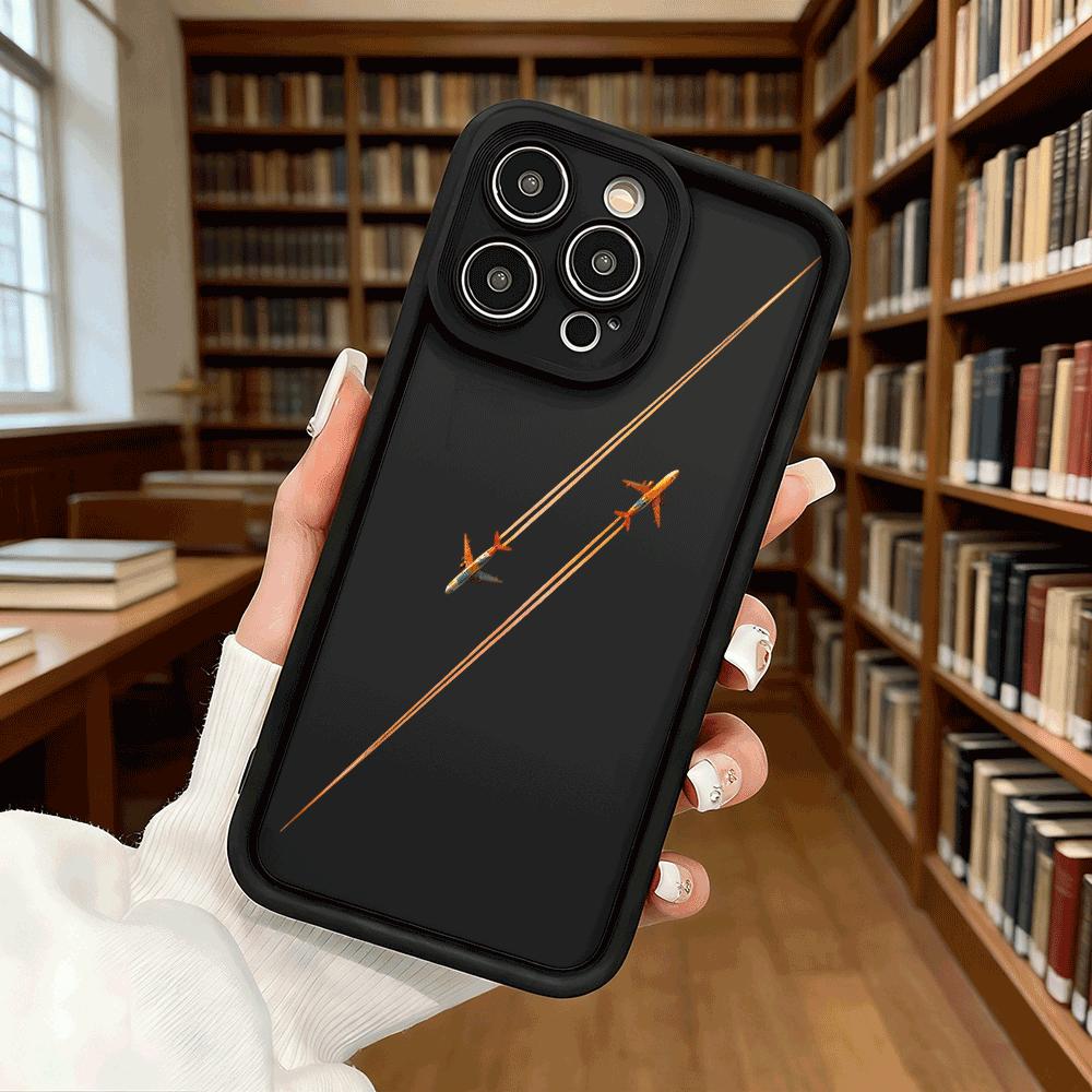 Ретро Стиль Самолеты Мягкий ТПУ Ударопрочный Чехол Для Xiaomi Redmi Note 15 14 13 12 11 Pro Защитная Задняя Крышка От Падений