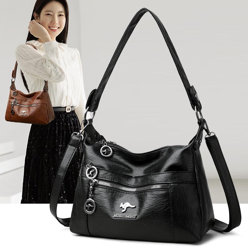 Crossbody Bag, Women's Single-shoulder Bag, Big Mom Bag, Commuting Handbag