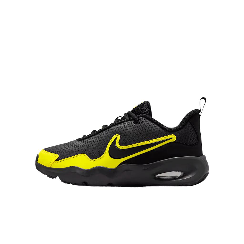 Nike Air Max Nova Синтетическая кожа Удобные Круглый носок Дышащие Низкие Тренировочные кроссовки для детей Подростков FN4446-009