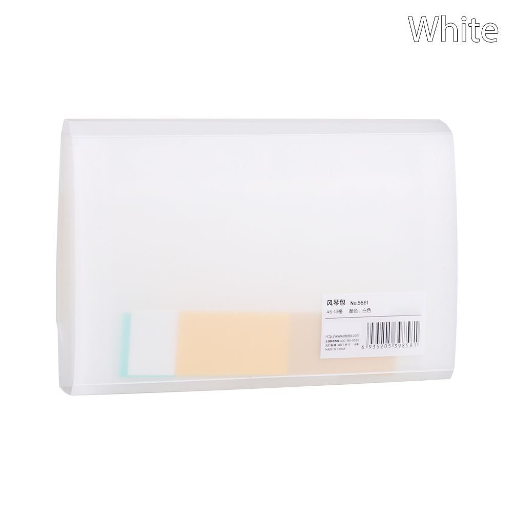 Storage Pockets Paper Organizer File Classify Filing Box Self Standing Briefcase Document Holder