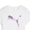 Puma Дышащая футболка с коротким рукавом для бега Женские топы Белый 687710-02