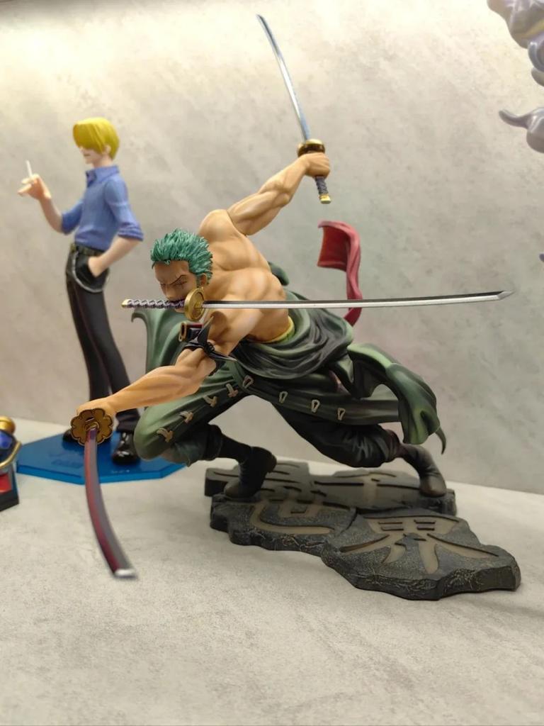 Горячая Фигурка Аниме One Piece 10см GK Ророноа Зоро Трехлезвийный Sa-maximum Статуэтка Манга Аниме Фигурка Действия Коллекционная Модель Игрушка для Детей