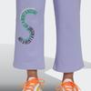 adidas by Stella McCartney Women's Loose Wide-Leg Track Pants Light Purple IB5880