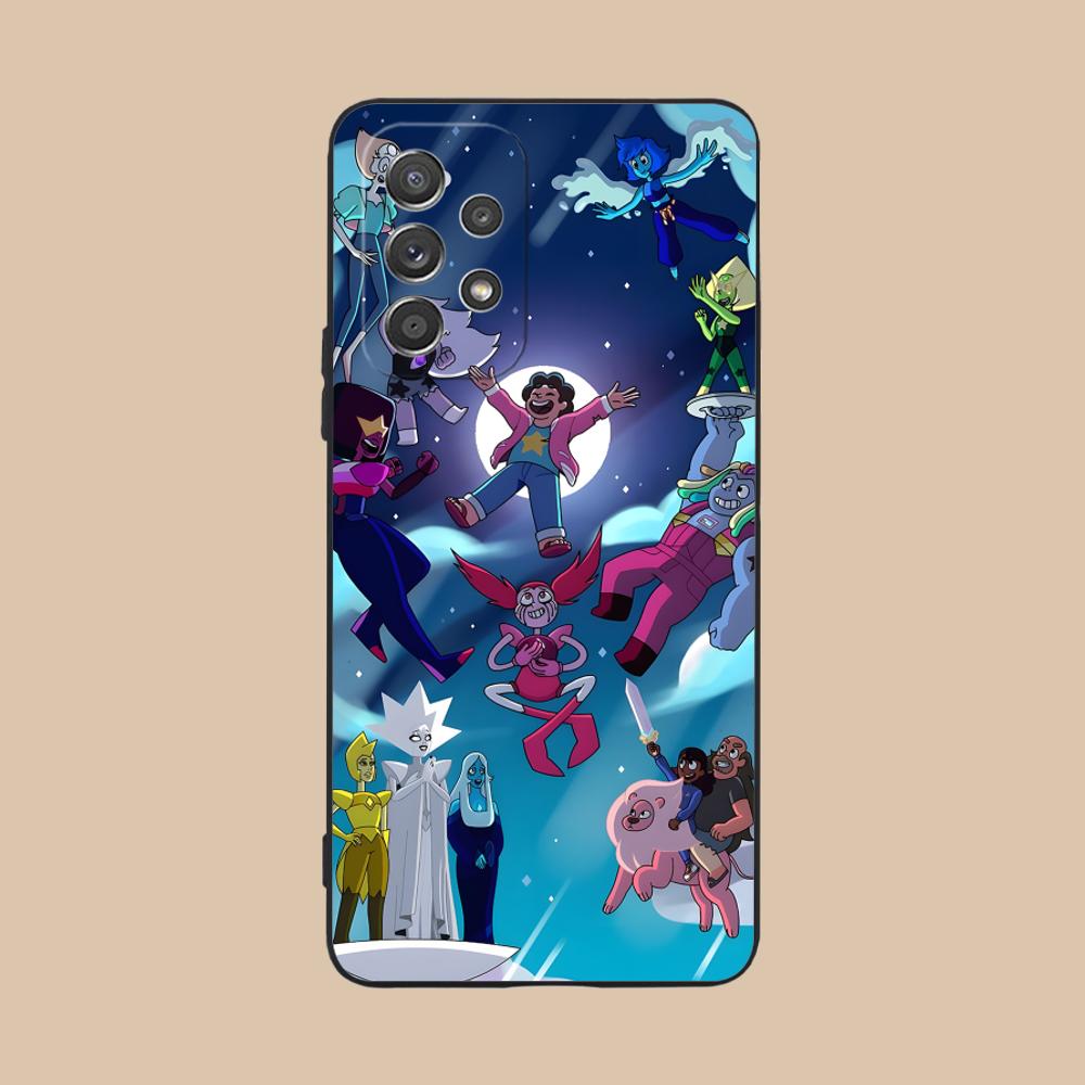 Чехол для мобильного телефона Steven Universe для Samsung Galaxy M55 54 42 35 34 33 32 23 22 15 14 13 12 F55 5G Цветной Защитный Чехол для Телефона