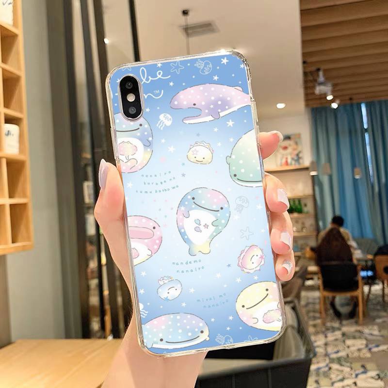 Милый кавайный чехол для телефона Jinbesan для Samsung GalaxyS20 S21 S30 FE Lite Plus A21 A51S Note20, прозрачный корпус