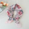 Маленький квадратный шарф из хлопка и льна, шелковый шарф, женский, весна и осень, новый стиль, художественный и универсальный, модный, темпераментный шарф-повязка на голову