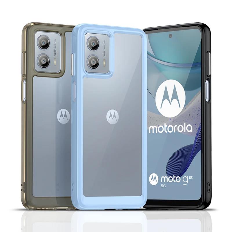 Чехол для Motorola Moto G17 G15 G05 G75 G55 G35 G85 G24 G04 G14 G54 G84 5G Egde 50 Fusion 40 Neo Чехол Обложка Coque Fundas 5