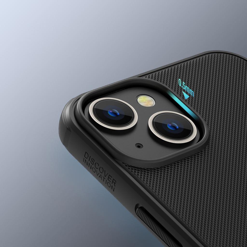 Nillkin Super Frosted Shield Pro Case for iPhone 14 Plus - Black Protective Back Cover