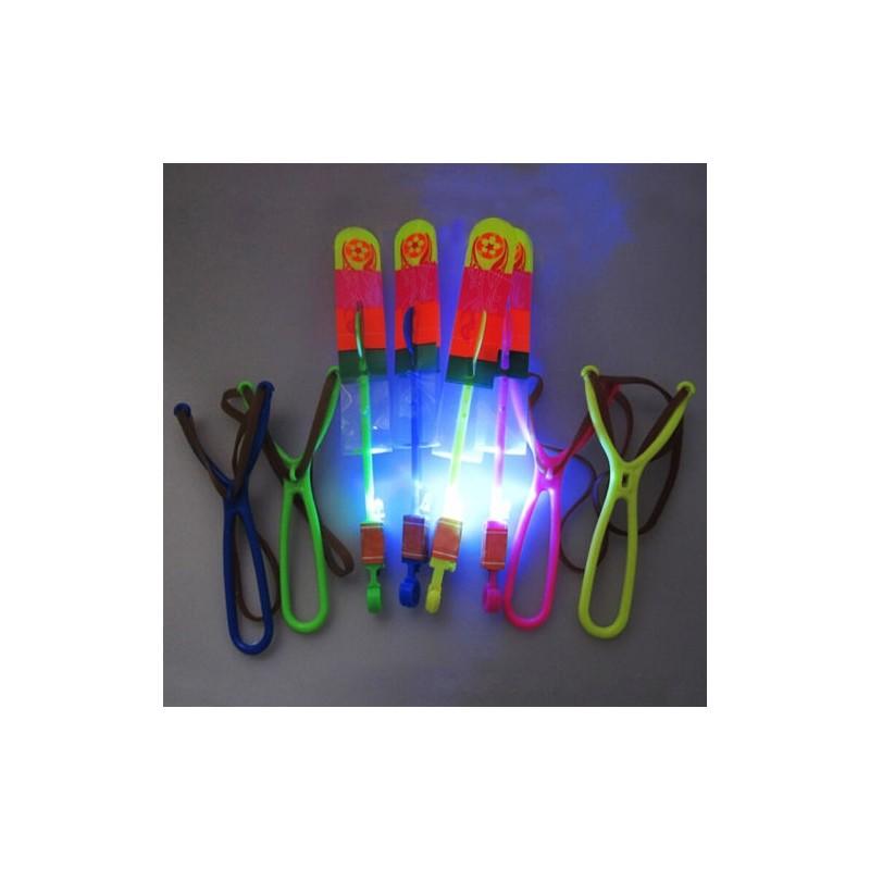 Colorful Led Sling Shot Toy Arrow Copter Perfect For Fun Indoor And Outdoor Play