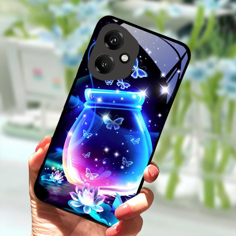 Для Huawei Honor 400 Pro Чехол Закаленное Стекло Защитная Задняя Крышка Чехол Для Honor400 400Pro Оболочка Телефона Ударопрочный Бампер Fundas