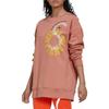 adidas X Stella McCartney Толстовки Унисекс Красно-коричневые С круглым вырезом Умеренный Обычный IB5887