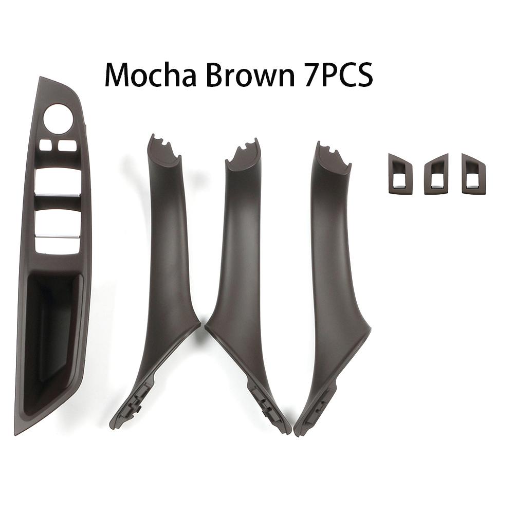 Левый руль для BMW 5 серии F10 F11 F18, внутренняя ручка двери, левая передняя дверь, внутренняя дверная панель, кнопка сиденья водителя