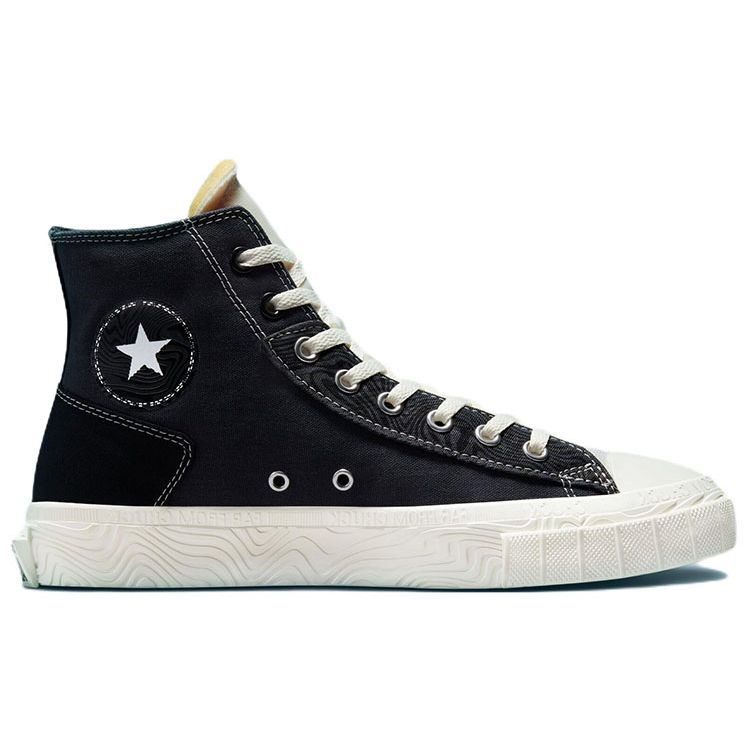 Converse Chuck Taylor All Star High Tear Away - Dark Smoke Grey Unisex Sneakers Vintage-White A01686C