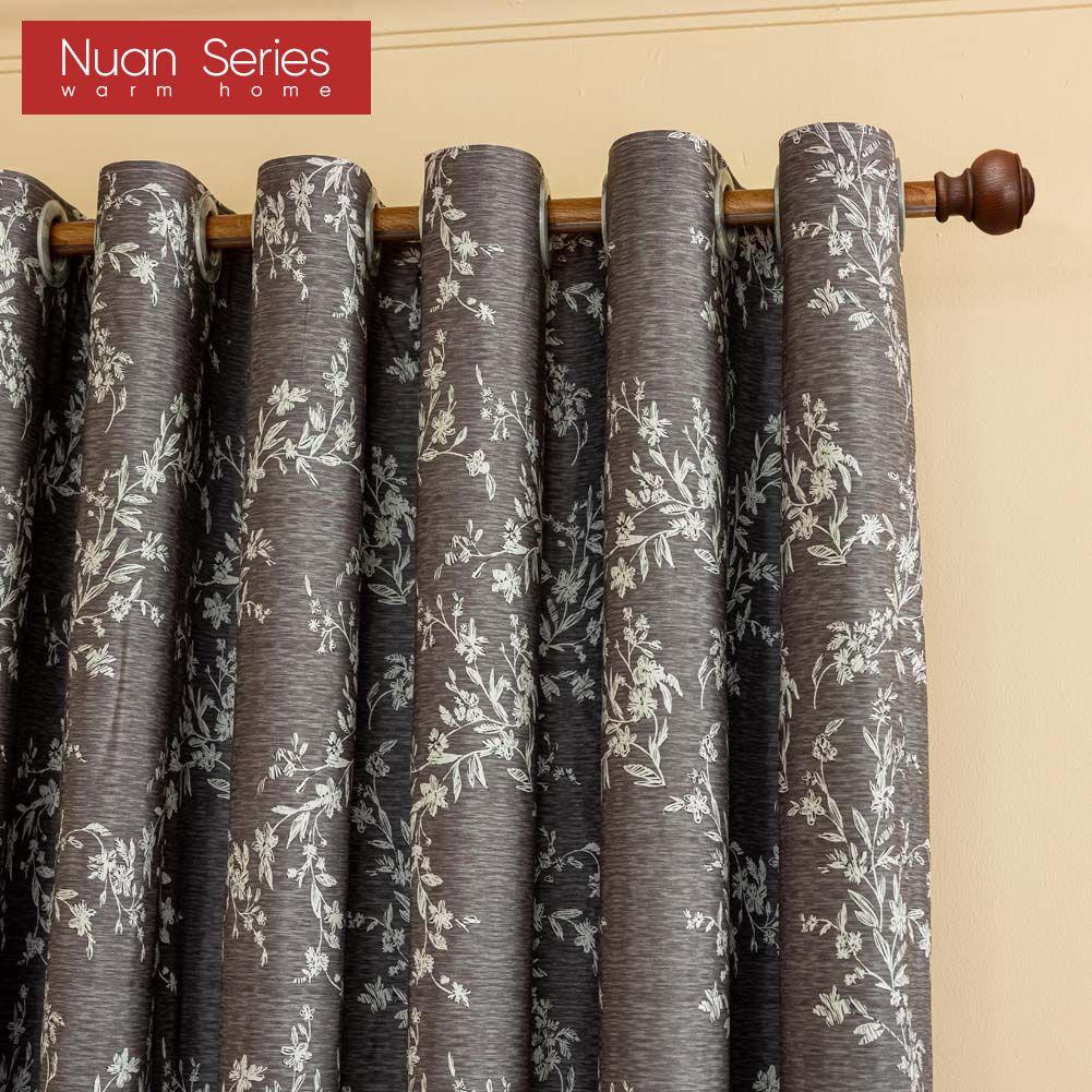 1 шт. Серия Nuan Французский антикварный стиль Универсальные шторы с принтом Полностью затемняющие шторы для спальни, гостиной, балкона, окна для домашнего декора
